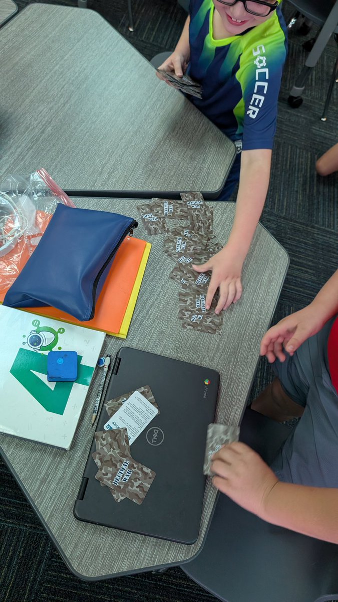 When there is a nation wide outage of your learning system, you bust out the "old-school" math games!