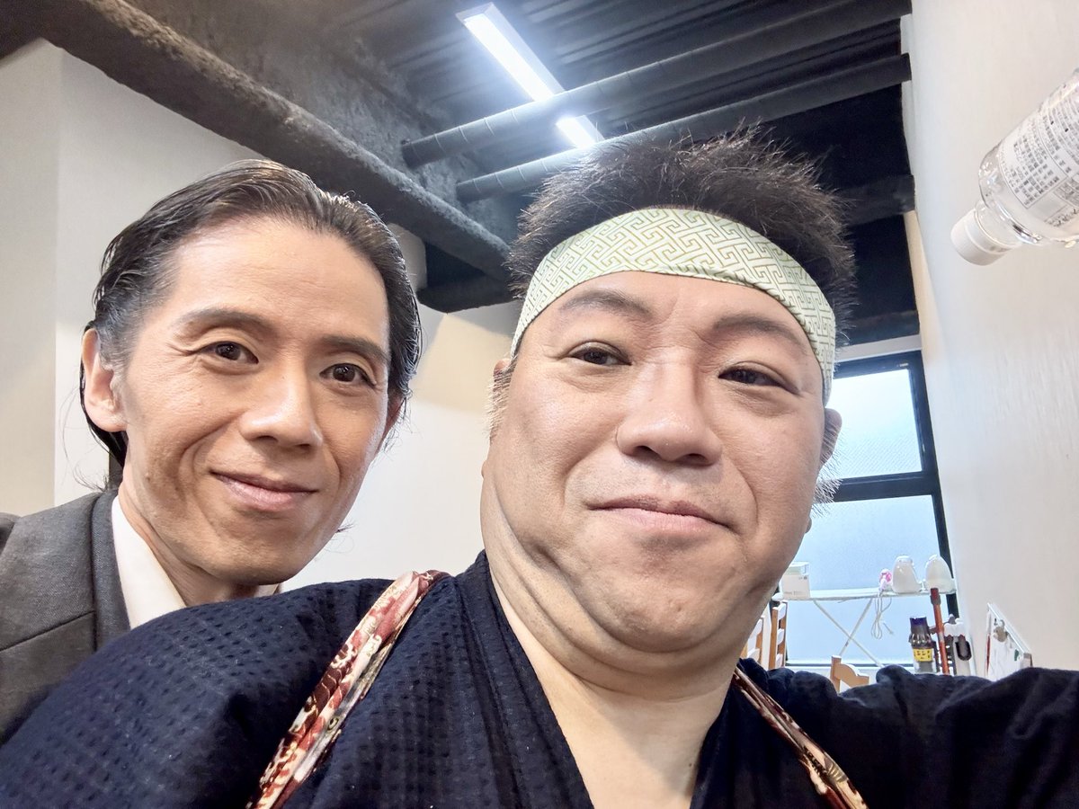 #おわサタ魍魎伝

かわいい要素なんか一つもないオジサンなのになぜかかわいい佐竹さん（笑）

結局いい作品書いて素敵作品に仕上げちゃうんだよな😊

役者としても久し振りに共演できて嬉しかった✨