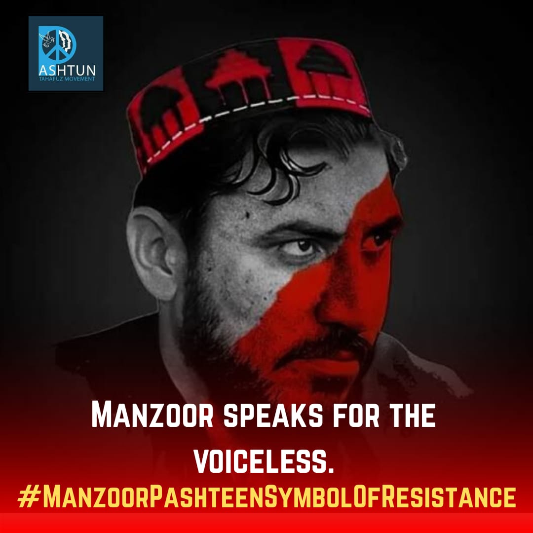 PashtooN938's tweet photo. Peaceful struggle is not a crime. **Manzoor Pashteen** represents a generation determined to replace fear with freedom and silence with truth.
#EndStateOppression #ManzoorPashteenSymbolOfResistance https://t.co/qQfW1lFonw