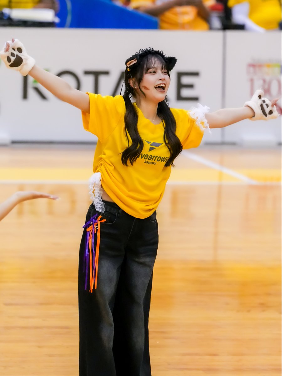 #香川ファイブアローズ
#ファイブアーチャー

初めて観戦しﾀﾇので、ちょい遠めだったのと、高松体育館の暗さで難しかっﾀﾇ👀
動体撮影楽しいﾀﾇ(*´ω`*)