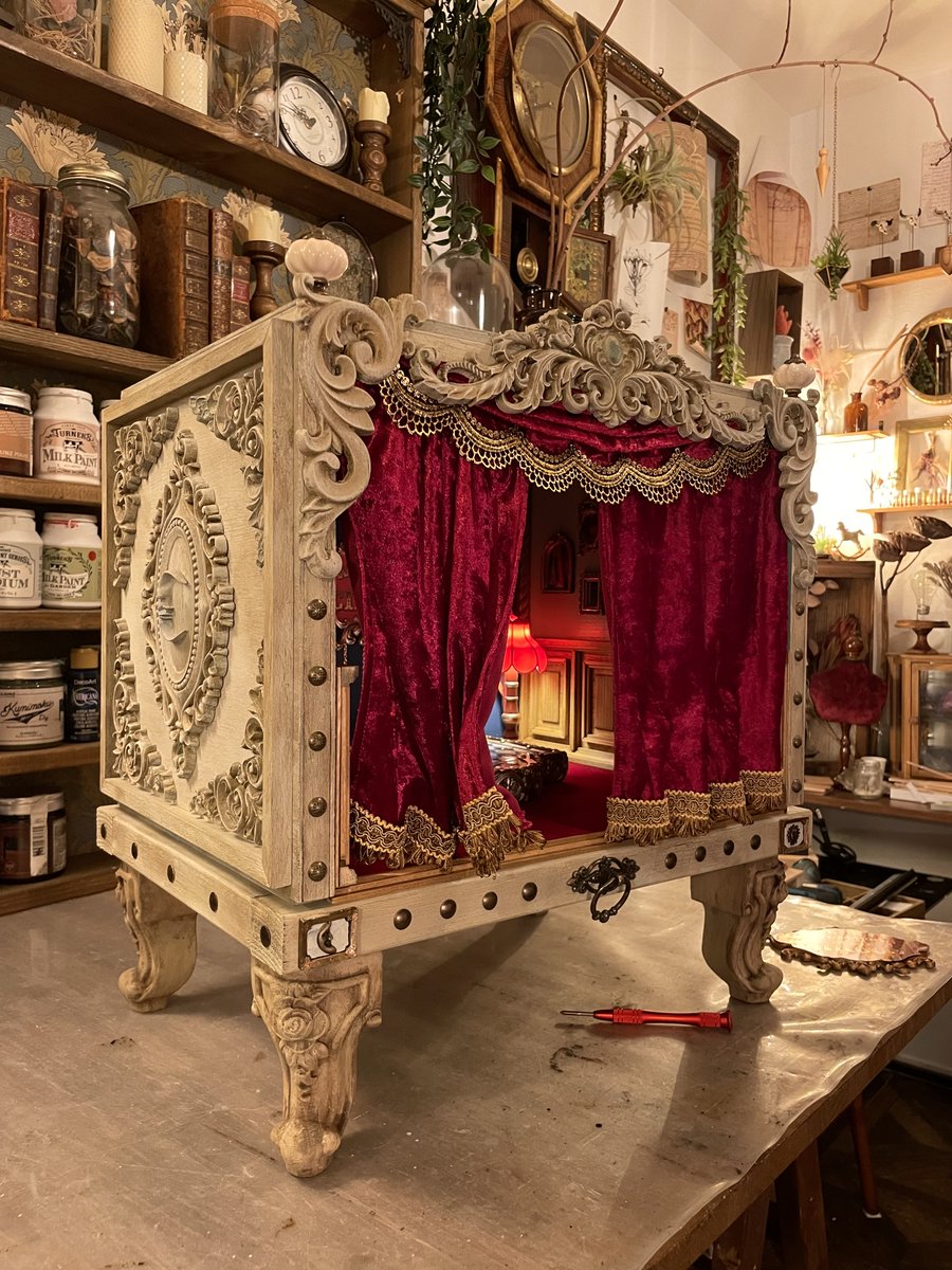 むむ@プロフ一読ページ　劇場型ドールハウス 劇場型ドールハウス進捗