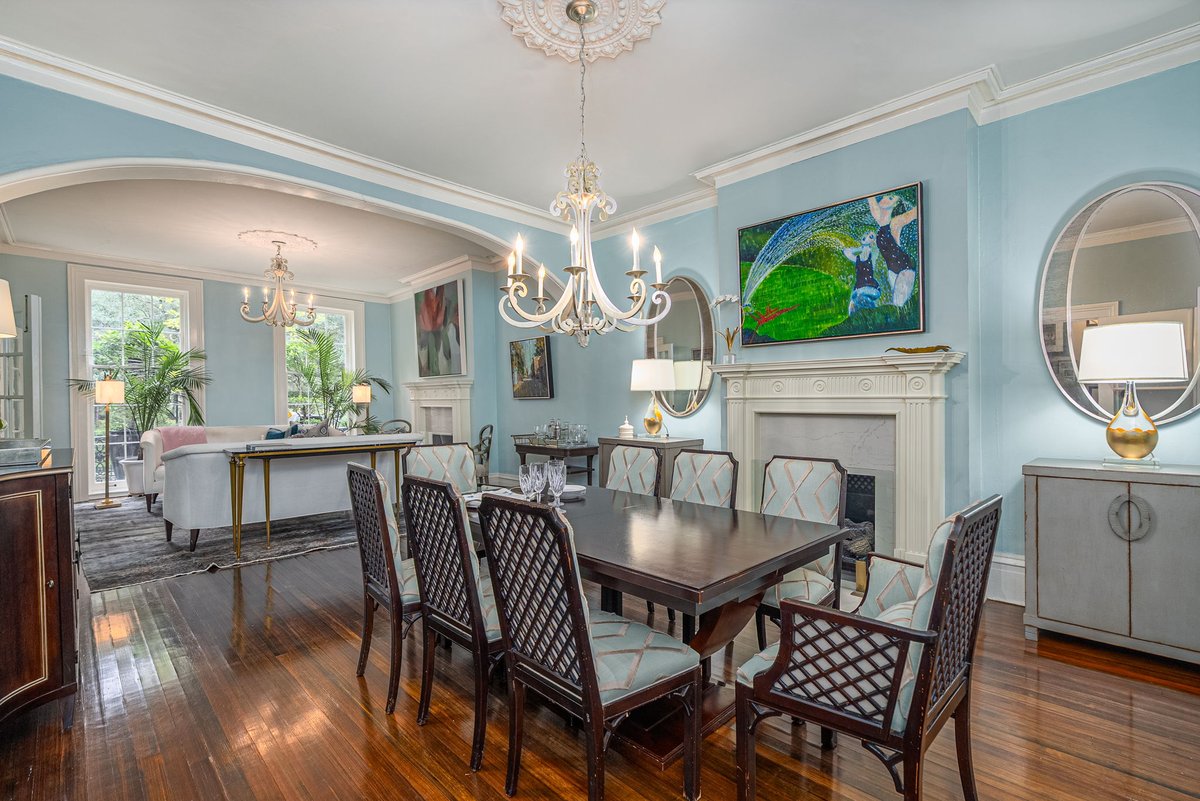 Experience the best of downtown Savannah in this iconic 1853 Monterey Square home. See more: bit.ly/3LgmEUZ

Listed by Staci Donegan with Seabolt Real Estate Christie's International Real Estate