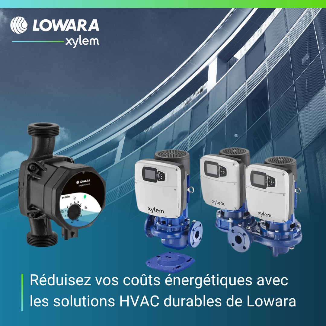 Dans les bâtiments modernes, l’objectif est clair : offrir un haut niveau de confort tout en limitant la consommation d’énergie. Pour y parvenir, chaque composant compte et les pompes jouent un rôle clé dans l’efficacité globale des systèmes CVC.

👉  ow.ly/CSE650XaggG