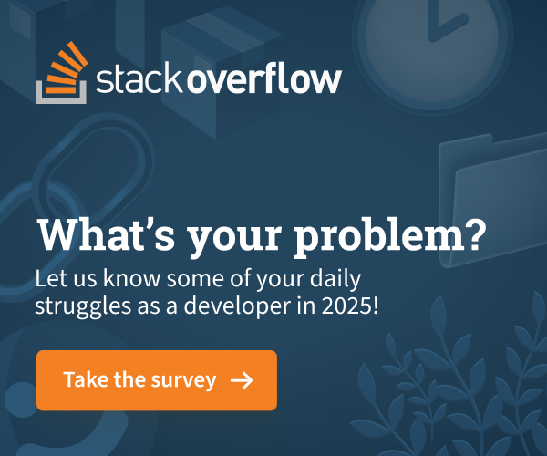 StackOverflow's tweet image. Technology is changing fast, and developers are doing their best to keep up. But with every new update, tool, and software comes new challenges. We want to know what your day-to-day looks like as a developer in 2025, and what your frustrations are. Share your experience with us…