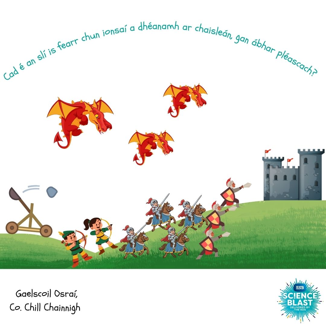 esbscienceblast's tweet image. Tá seans ag @GaelscoilOsrai Tablet a bhuachan! Cuir isteach do cheist roimh 5ú Samhain 2025, ár spriocdháta luath, ionas go mbeidh deis agat ceann a bhuachan freisin! Cláraigh anois ag esbscienceblast.com  #BleaistEolaíochtaESB #ESBSB