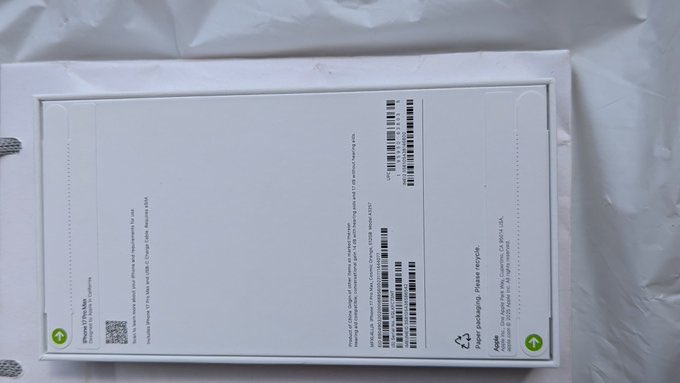 Bigwavee00's tweet image. I’ve these two iPhone 17pm,512gb for sale
Available as seen
Swift & Nationwide delivery 🚚
Price: 2.9M
Pls RT…