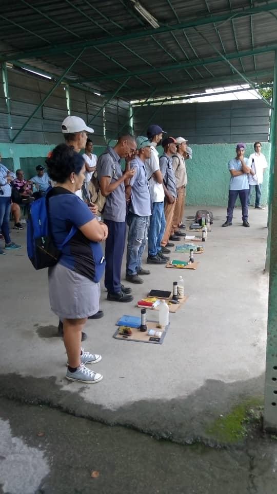 Brigada reglana listo para la limpieza y saneamiento del municipio #Regla #LaHabanaDeTodos #100AñosConFidel