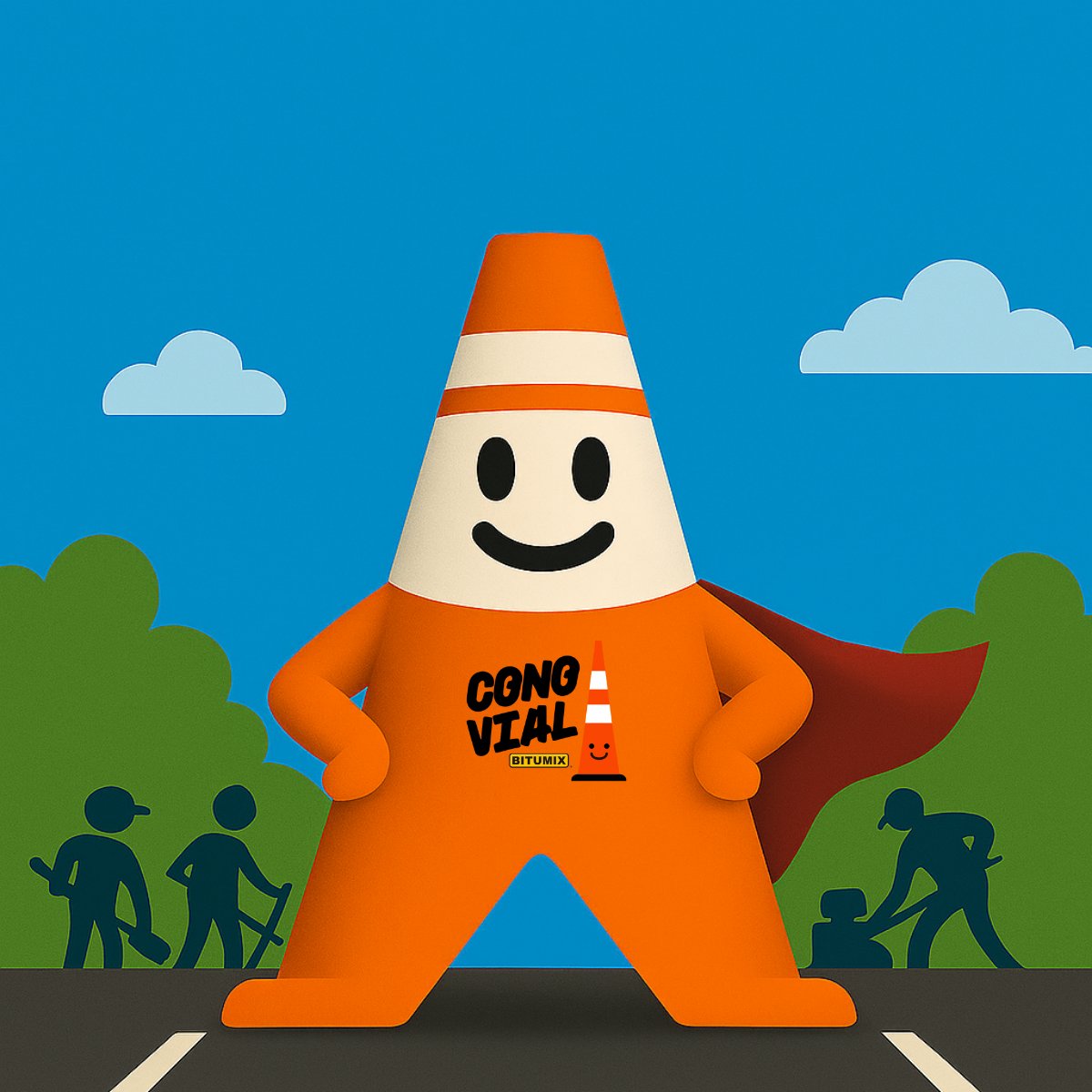 🚧 Cada cono en la vía es más que señalización: es un guardián de vidas. Detrás, hay personas que construyen rutas seguras y merecen volver a casa. Bajar la velocidad es respeto, empatía y conciencia. La seguridad vial empieza con pequeños actos. #ConoVial #AtentoAlCono