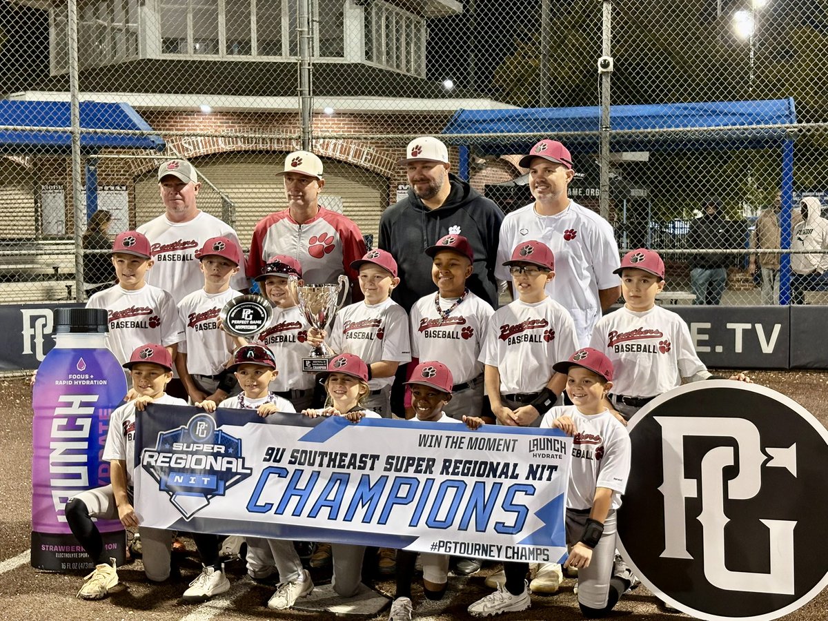 PanthersYouth_'s tweet image. Congratulations to SCP 9u National on winning the @pgyouthbb Southeast Super Regional NIT 🏆. Super proud of all our players 👊
S/O to Braxton Wood for winning MVPitcher 🔥
📍 East Cobb Complex
#SCPDUDES || #SCPFamily || #SCPTough