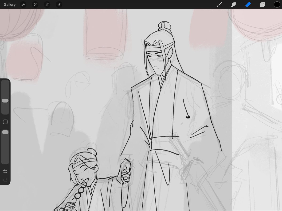 Small wip

You know dadji would buy A-Yuan some candy when they got to get out of Gusu. He knows this is what Wei Ying would want for the kid. 

#mdzs