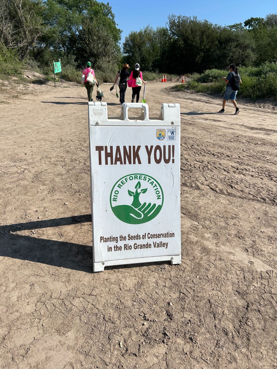 LRGVDC's tweet photo. Thank you @AmericanForests, City of Pharr, TX, Friends of the Wildlife Corridor, @Defenders , &amp; @USFWS for leading the 31st #RioReforestation! We are proud to attend and help plant trees, nearly 13,000 in total! A great step toward restoring our natural environment. https://t.co/3kIFqVrOzI