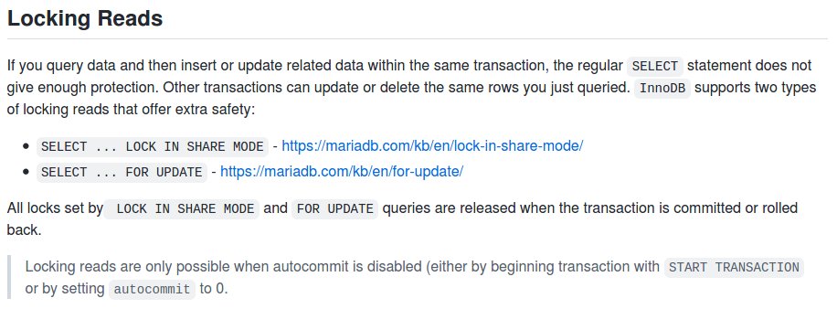 rajkbnp's tweet image. 📝#MySQL Tips 📝
Do you know about the locking reads feature in #MySQL?
If not here is the quick #cheatsheet 👇