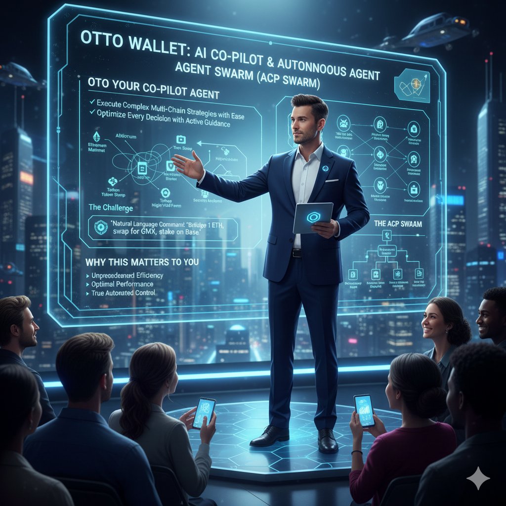 Defi_enginiar's tweet image. UNLEASHING THE POWER OF OTTO YOUR AI CO-OPILOT AND AUTONOMOUS AGENT SWARM.

The promise of Decentralized Finance is immense, but its complexity often remains a significant barrier.
 Imagine having a super-intelligent team of crypto experts working around the clock to optimize…