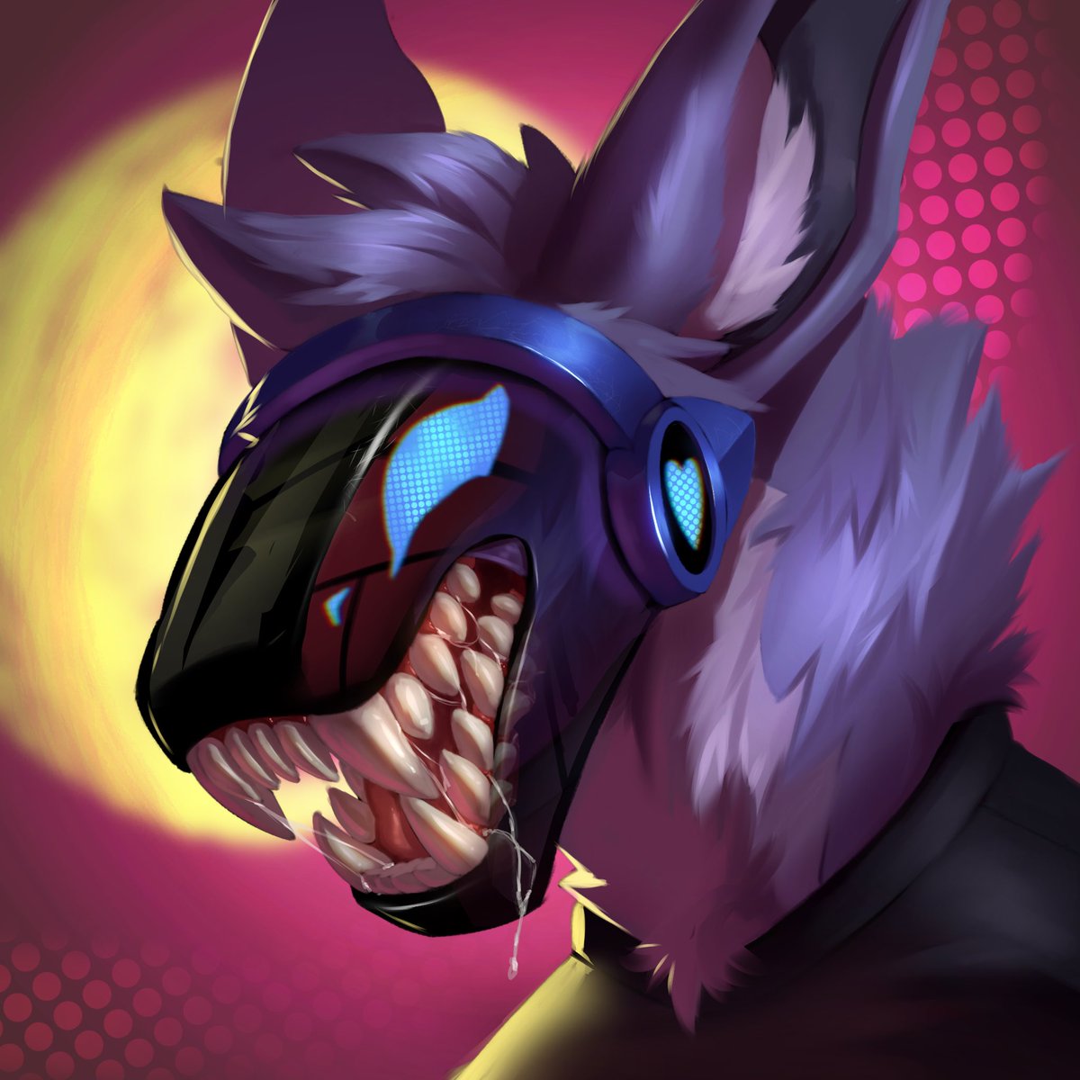 Every halloween month i have to apologize to protogen fans for this haha💀