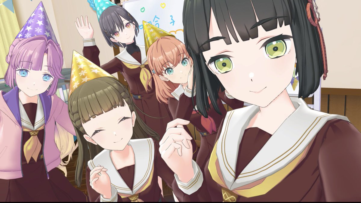 #百生吟子生誕祭2025 👘🩵🎂
吟が大好きな人たちと一緒に楽しく過ごせていることが、何より嬉しくて愛おしくて、大ぺしょです( ；ᵕ； )💕

沢山の愛をありがとうね
でっっっかい愛をお返ししていくね
これからもずっと見てるよ！！
幸せでいてくれ！！！！
吟子大好きだよ！！！！！

#With蓮ノ空