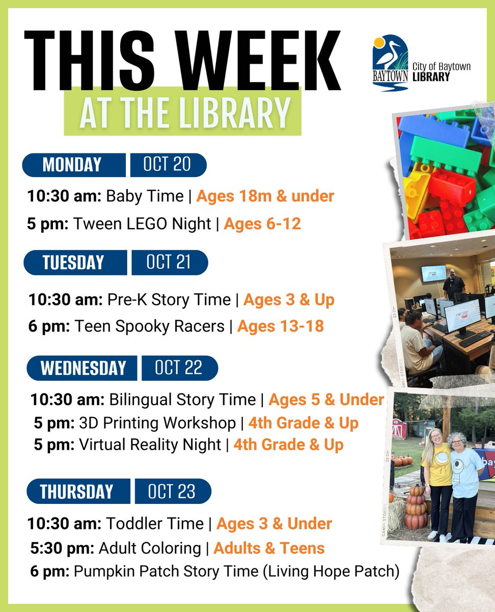 Baytown Library tweet media