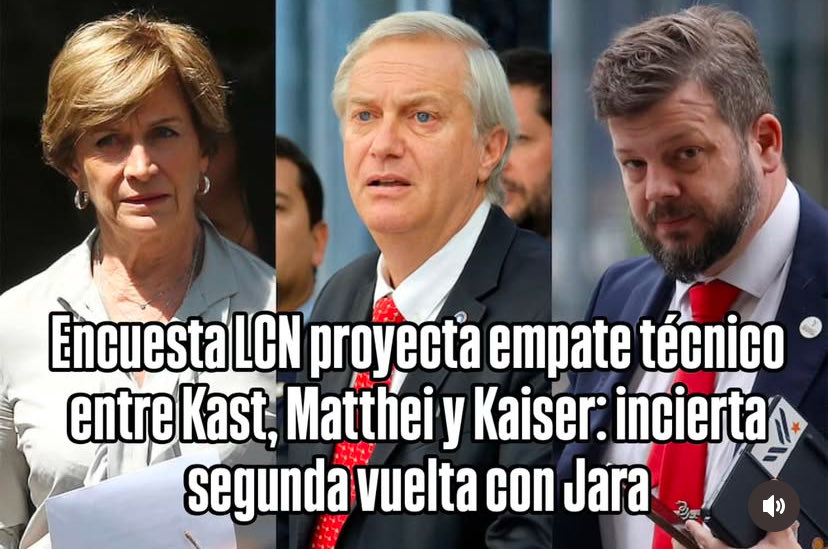 ¡¡ CUIDADO CON ESTE ENGAÑO !!

La encuesta difundida con publicidad por LCN busca dividir a la derecha.

Esta encuestadora ligada a la izquierda quiere que los Partidos la derecha peleen para que después no se apoyen entre si en la 2da vuelta.

<a href="/PRChile/">Partido Republicano</a>
<a href="/ChileVamosCL/">Chile Vamos</a>
<a href="/Partido_NL/">Partido Nacional Libertario</a>