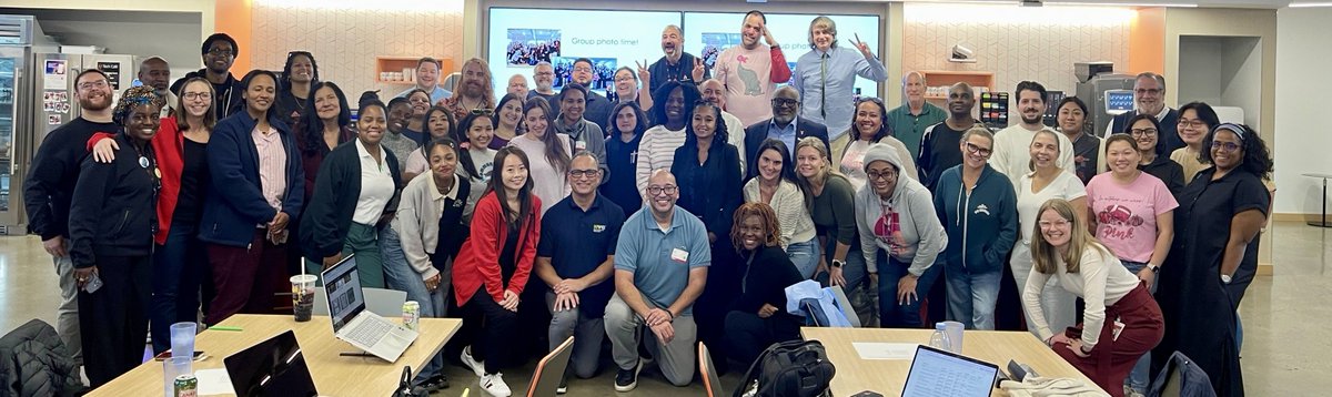 seanmarnold's tweet image. 🎉 We held our 1st #NYCSchoolsTech meetup of the year at @Adobe-AI supercharging creativity. Shoutout to Nadia Taylor. for unveiling the upcoming @PlayCraftLearn  BOTB!
Tonight, we kept the energy going with our 1st Teacher Leaders session. Over 100 passionate educators!