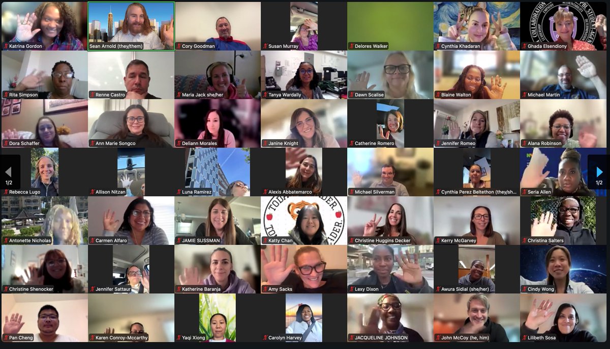 seanmarnold's tweet image. 🎉 We held our 1st #NYCSchoolsTech meetup of the year at @Adobe-AI supercharging creativity. Shoutout to Nadia Taylor. for unveiling the upcoming @PlayCraftLearn  BOTB!
Tonight, we kept the energy going with our 1st Teacher Leaders session. Over 100 passionate educators!