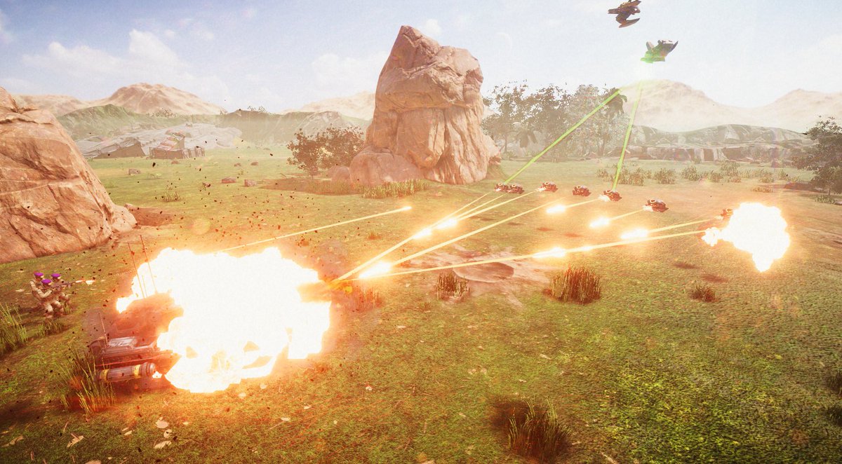 FracturedRTS's tweet image. War is hell