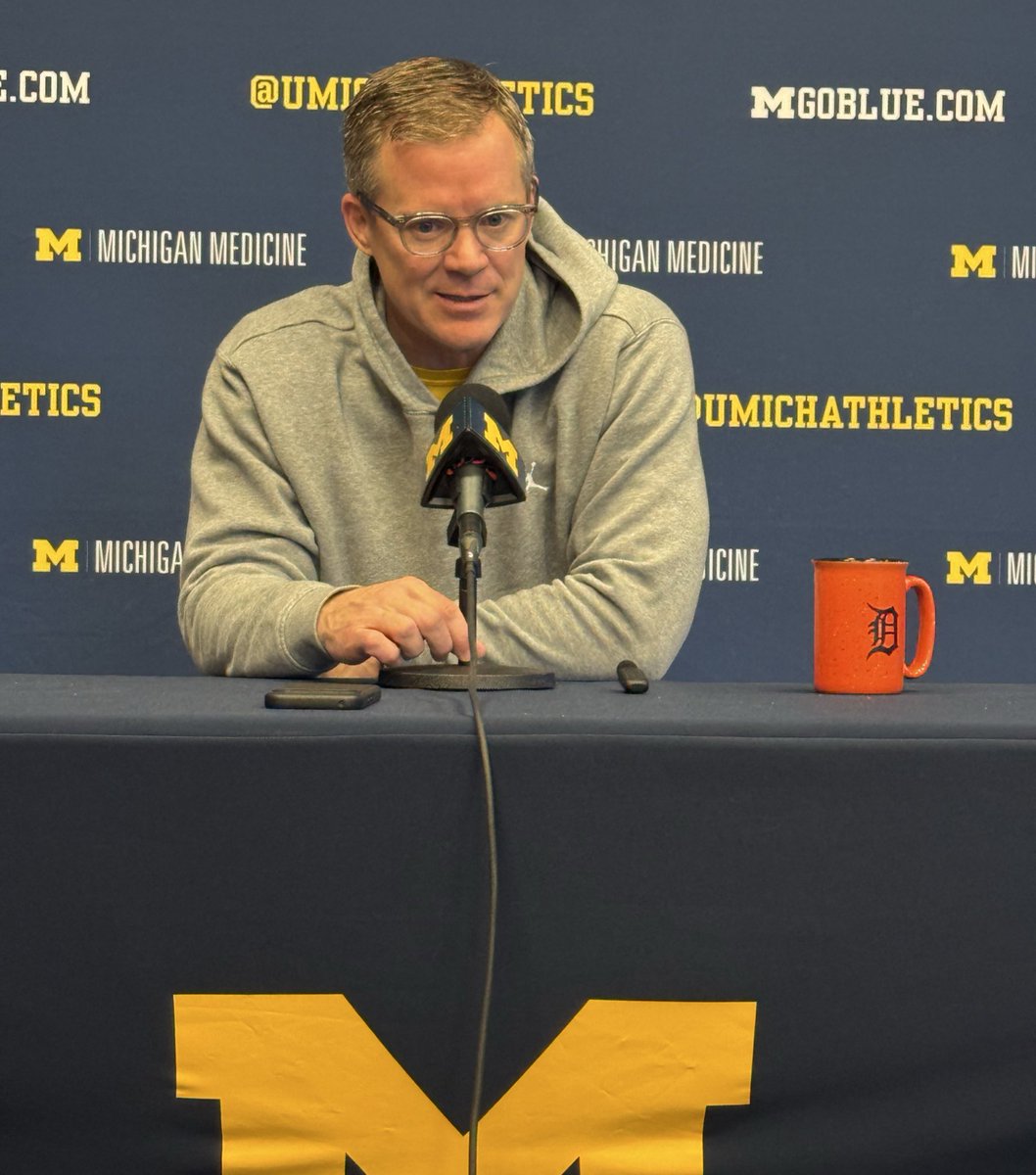 Dusty May here talking with media to preview the St. John’s exhibition on Saturday at MSG.

Said overall as a staff “we feel like (Yaxel) didn’t play very well (against Cincinnati) and he had 31 and 12.”