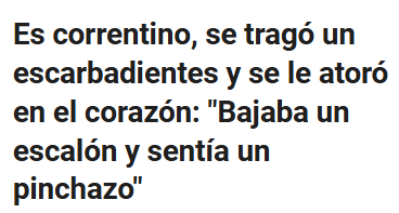 ¡¿Cómo que es correntino?!