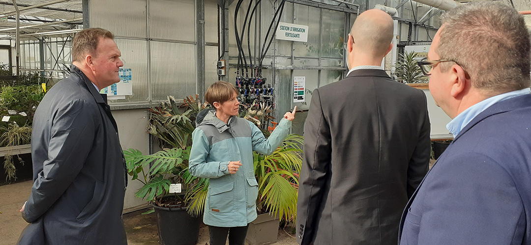 🌱🌿🍃 <a href="/AndreMARTIN126/">André MARTIN</a> a visité aujourd’hui le CFA CNPH La Piverdière à La Ménitré, qui forme 130 apprentis lors de cette rentrée.
L'occasion de :
➡️ Constater l'avancement des travaux de rénovation du bâtiment principal soutenus par la Région à hauteur de 214 500 € pour la