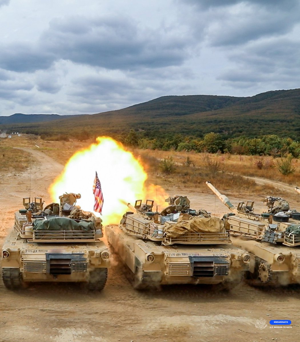 Abrams tanks’ live-fire exercises boost combat readiness along NATO’s Eastern Flank in Bulgaria. This exercise underscores how NATO members strengthen the Alliance by investing in defense and readiness.