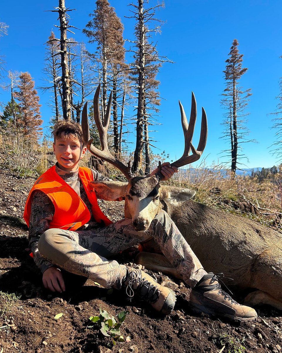Trail and his son “Big O” got it done on opening day.