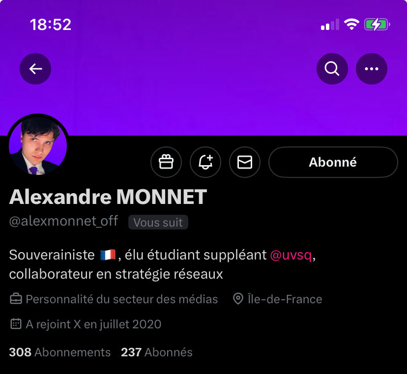 🇫🇷 ✞✟† 🅰️d Vitam 🐓🪢🇫🇷 (@ad_vitam44_) on Twitter photo ⚜️ 🇫🇷Mise en lumière 🇫🇷⚜️
Aujourd’hui, je souhaite mettre en avant quatre profils :
👉 <a href="/almoparis/">Almo paris12 🇨🇵🇮🇹🇪🇸</a>
👉 <a href="/Hal13008/">Hal-13008 🇨🇵</a>
👉 <a href="/KeimiKoshi/">Keimi Koshi 🇫🇷🇯🇵</a>
👉 <a href="/alexmonnet_off/">Alexandre MONNET</a>
Chacun d’eux apporte une vision singulière du débat public qu’on partage ou non leurs positions, ils participent à faire vivre ce ⚜️ 🇫🇷Mise en lumière 🇫🇷⚜️
Aujourd’hui, je souhaite mettre en avant quatre profils :
👉 <a href="/almoparis/">Almo paris12 🇨🇵🇮🇹🇪🇸</a>
👉 <a href="/Hal13008/">Hal-13008 🇨🇵</a>
👉 <a href="/KeimiKoshi/">Keimi Koshi 🇫🇷🇯🇵</a>
👉 <a href="/alexmonnet_off/">Alexandre MONNET</a>
Chacun d’eux apporte une vision singulière du débat public qu’on partage ou non leurs positions, ils participent à faire vivre ce