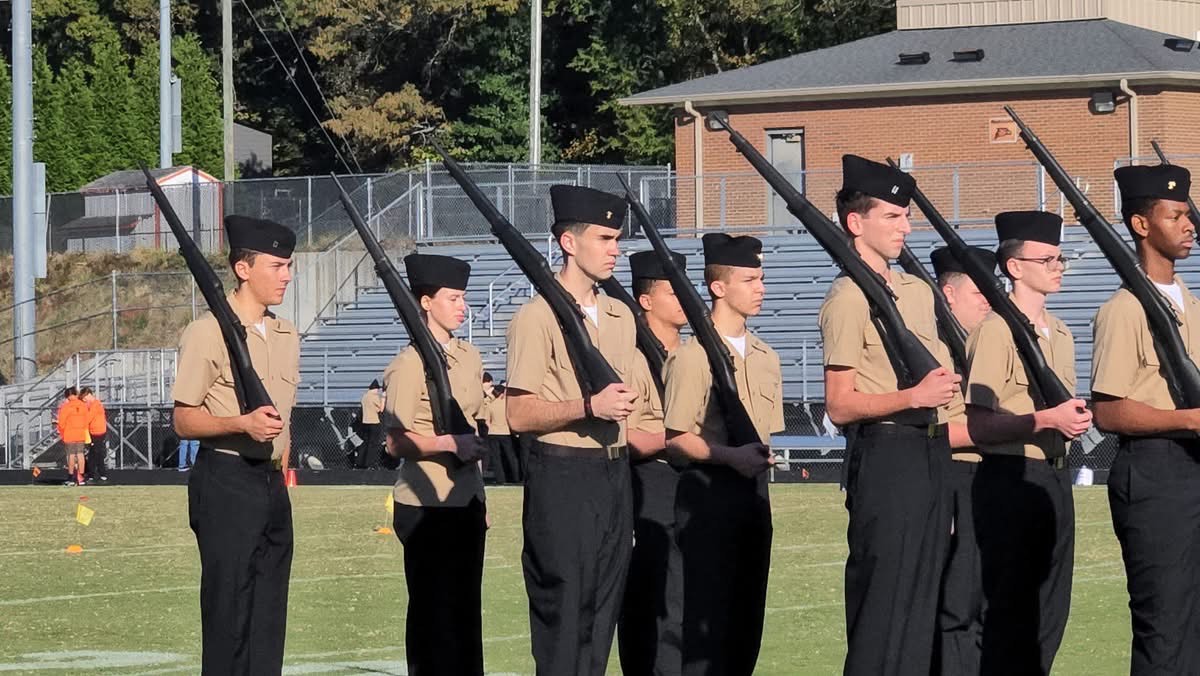 We're proud to announce that our cadets represented WKHS with excellence and determination at the SE Guilford High School NJROTC Drill Meet!

Your hard work, discipline and teamwork truly paid off. We couldn't be more proud of the dedication and spirit you showed!