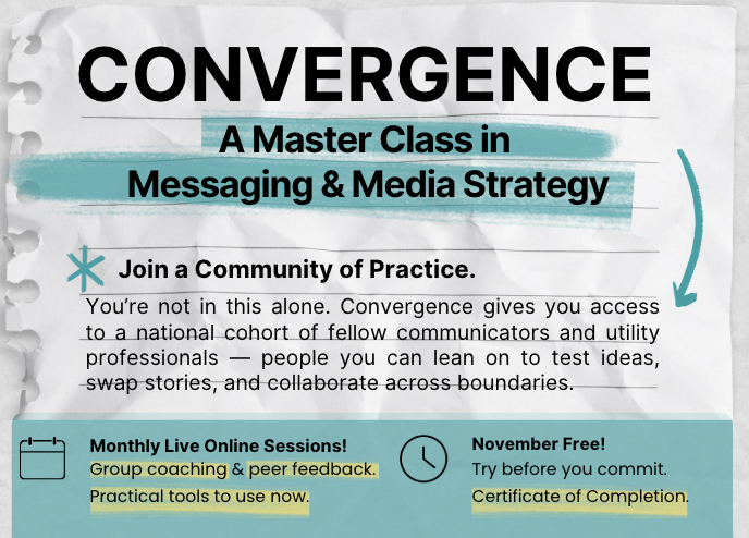 Convergence Master Class is the perfect way to ensure your comms and leadership teams are ready to tackle media and messaging in the new year. 

Find Out More &amp; Enroll ➡️ pci.jotform.com/form/252616012…
Register For First Free Class Only ➡️ us06web.zoom.us/webinar/regist…