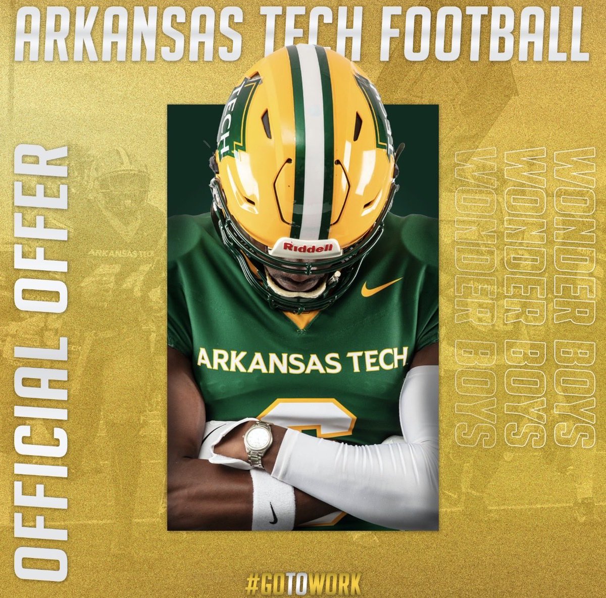 nickhill_77's tweet photo. Blessed to receive an offer from Arkansas Tech University! @ATUFootball @RoyThompsonFB @coach_corbin 
@CAHS_FOOTBALL19 @Coach_Mike_D @Vinyard96 #AGTG https://t.co/TKCTVv3zyv