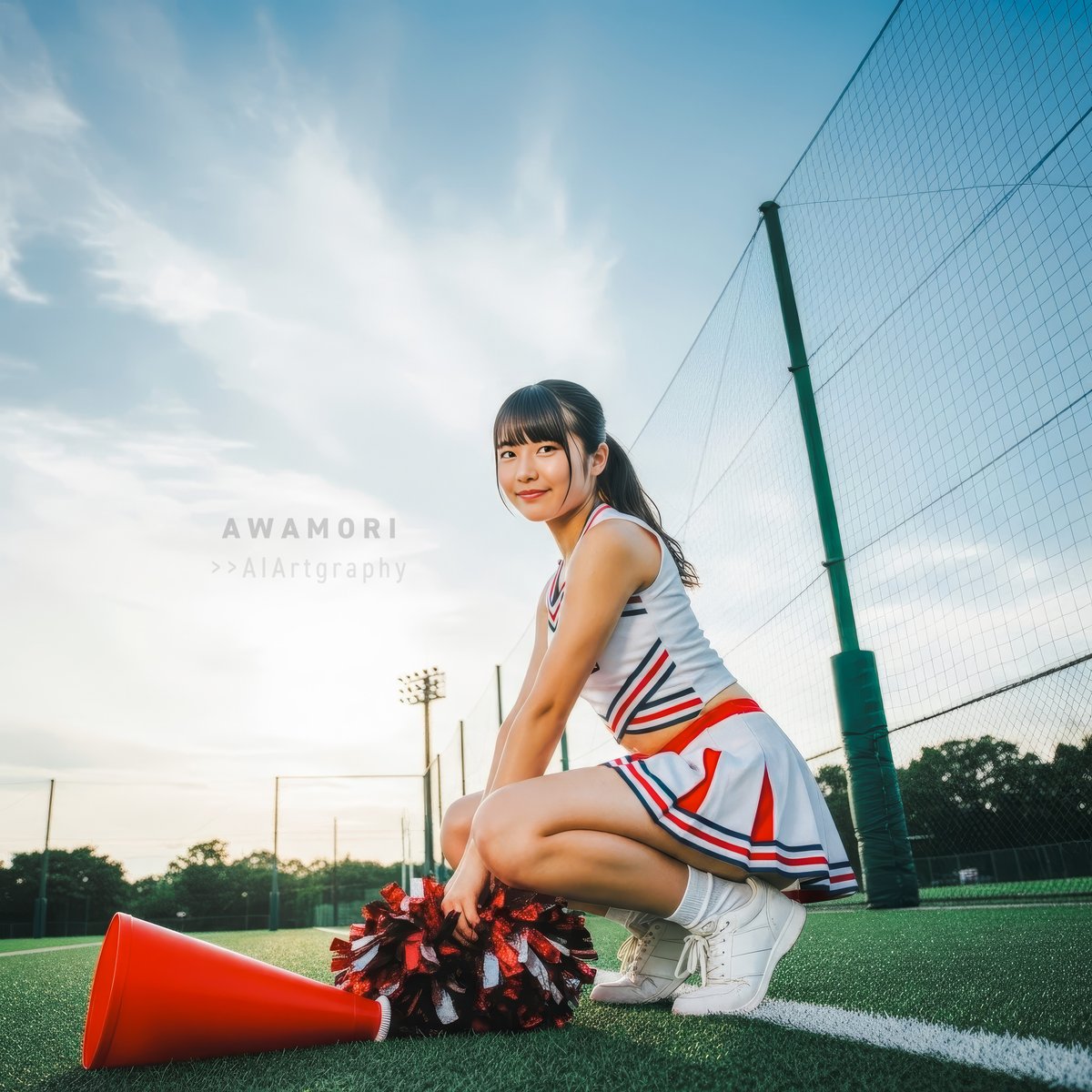 2022Awa's tweet image. 📢
#cheerleaders #aiportrait #aiphotography #aigravure #aigirl #photoshop #lightroom #photorealism #nanobanana #imagen4 #4K