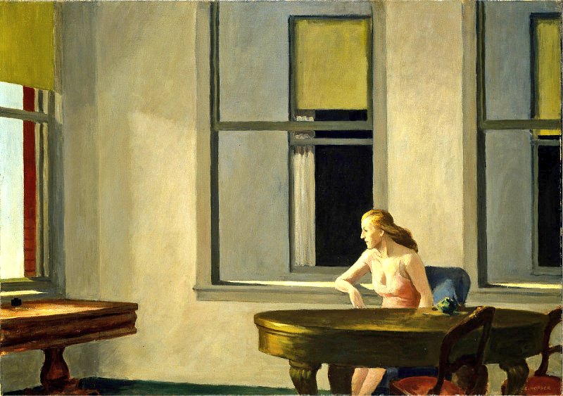 ArtGuide_db's tweet image. Edward Hopper
City Sunlight, 1954