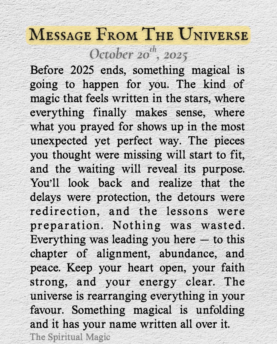 universevibe_'s tweet image. Message from the universe