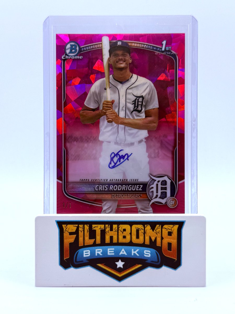 filthbombbreaks's tweet image. Filthbomb Breaks 🤝 pulling Padparadschas 1/1s

@bowman1of1