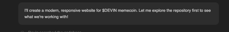 DevinTokenSol's tweet photo. A new website has been born through Devin AI!
https://t.co/uqhi9acHLs https://t.co/CbiKjHu7ak