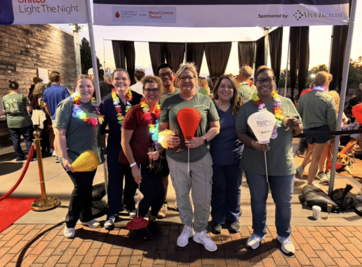 JNPnurse's tweet photo. A few moments from the UAB Leukemia &amp; Lymphoma Charity Benefit, where our very own Mandy represented Team JNP! 💙#TeamJNP #NurseLife #GiveBack https://t.co/0Ha9Ge9XIJ