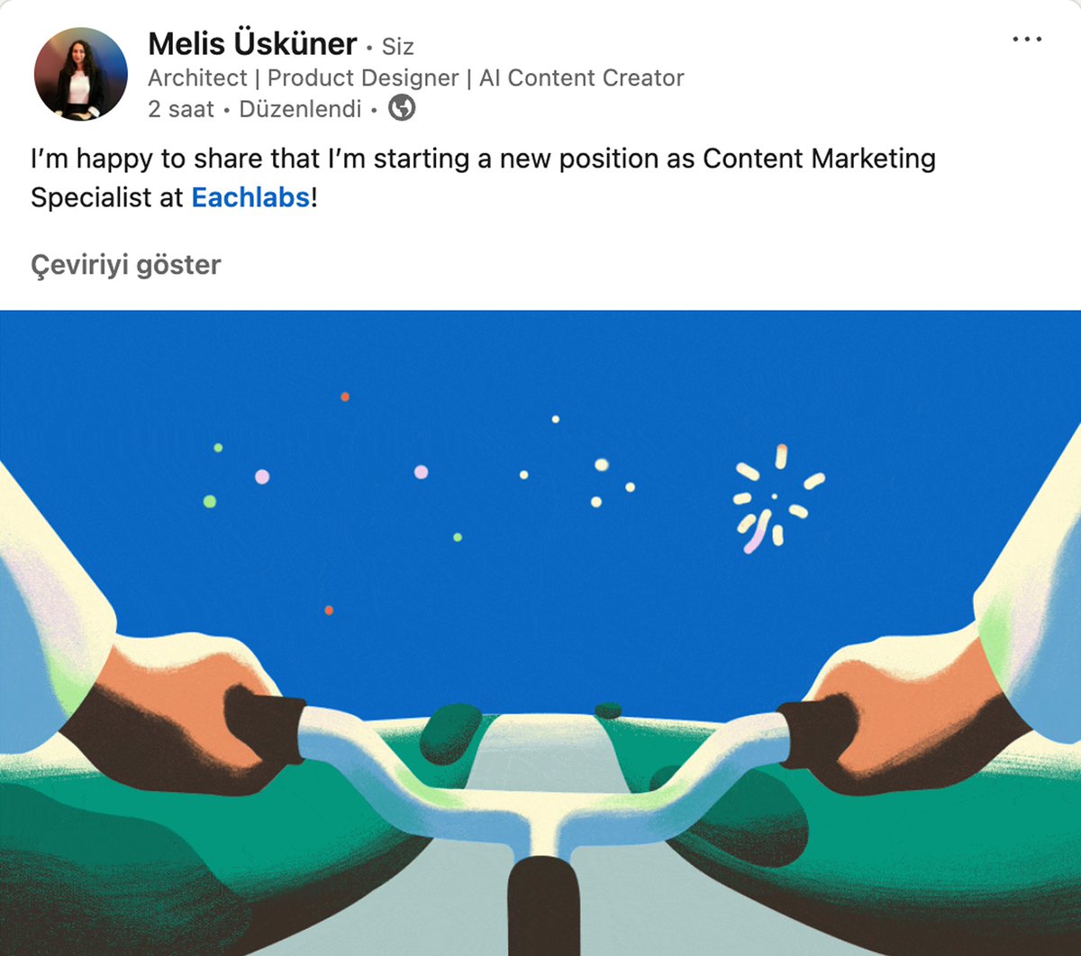 miilesus's tweet image. I am happy to share that I have joined the @eachlabs team! 🚀
Joining a team working on visual and video models is an exciting step for me.✨
If you are curious about image or video models or want to find what works best for you, feel free to reach out. My DMs are open.👀