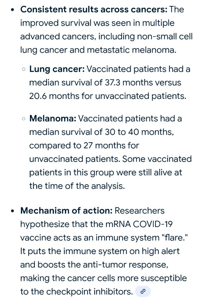 <a href="/outbreakupdates/">Outbreak Updates</a> The most significant survival benefits were observed in patients with immunologically "cold" tumors (those typically resistant to immunotherapy). This group saw a nearly fivefold improvement in three-year overall survival after receiving a vaccine.