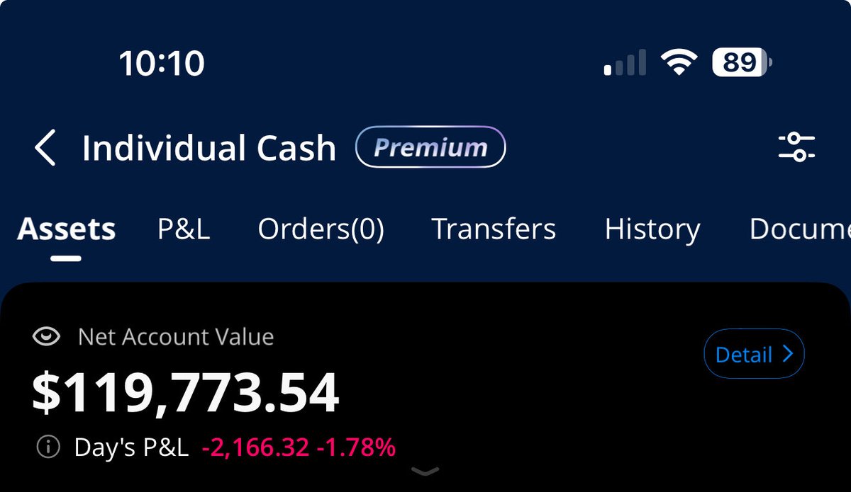 TickerSymbolz's tweet image. Couldn’t sell on Webull today $BULL. It’s completely unacceptable—I don’t care what’s going on. From a $1,600 winner to a $2,100 loss. First red day on the month.
Shame on you degenerates for allowing this shit on your platform.
If there are issues, shut it down until it’s…