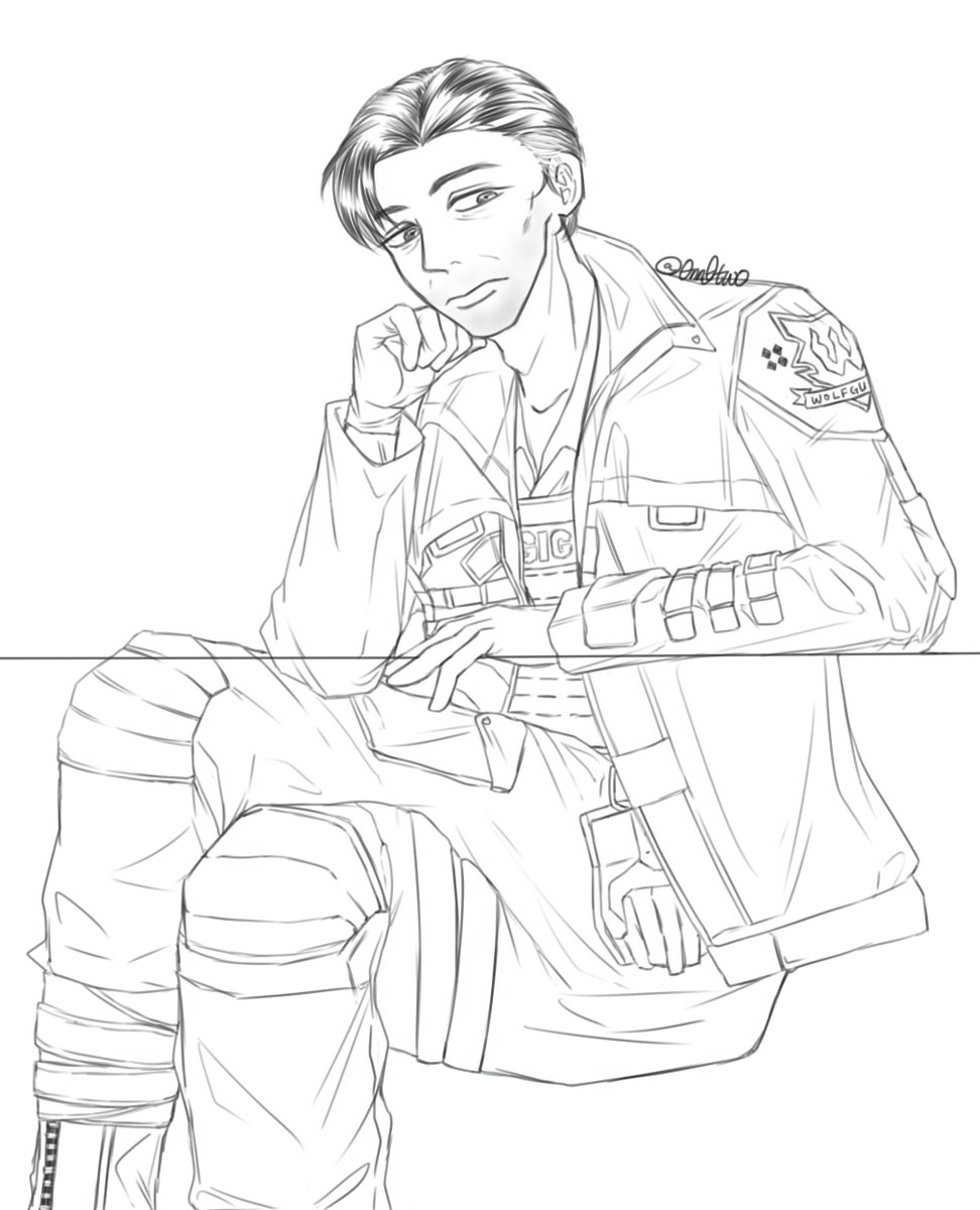 뭔가의 연출을 하고 싶었는데, 그렇게 쓰지 못한 선... 

울프가드 의상 닥 

#R6S #R6Community #WeR6community #RainbowSixSiege #SiegeX #Doc