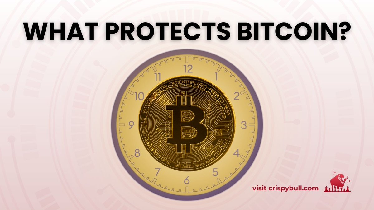 CrispyBull's tweet image. Ever wonder what keeps Bitcoin from being hacked? The secret is something called the Hash Rate. Let me break it down 👇