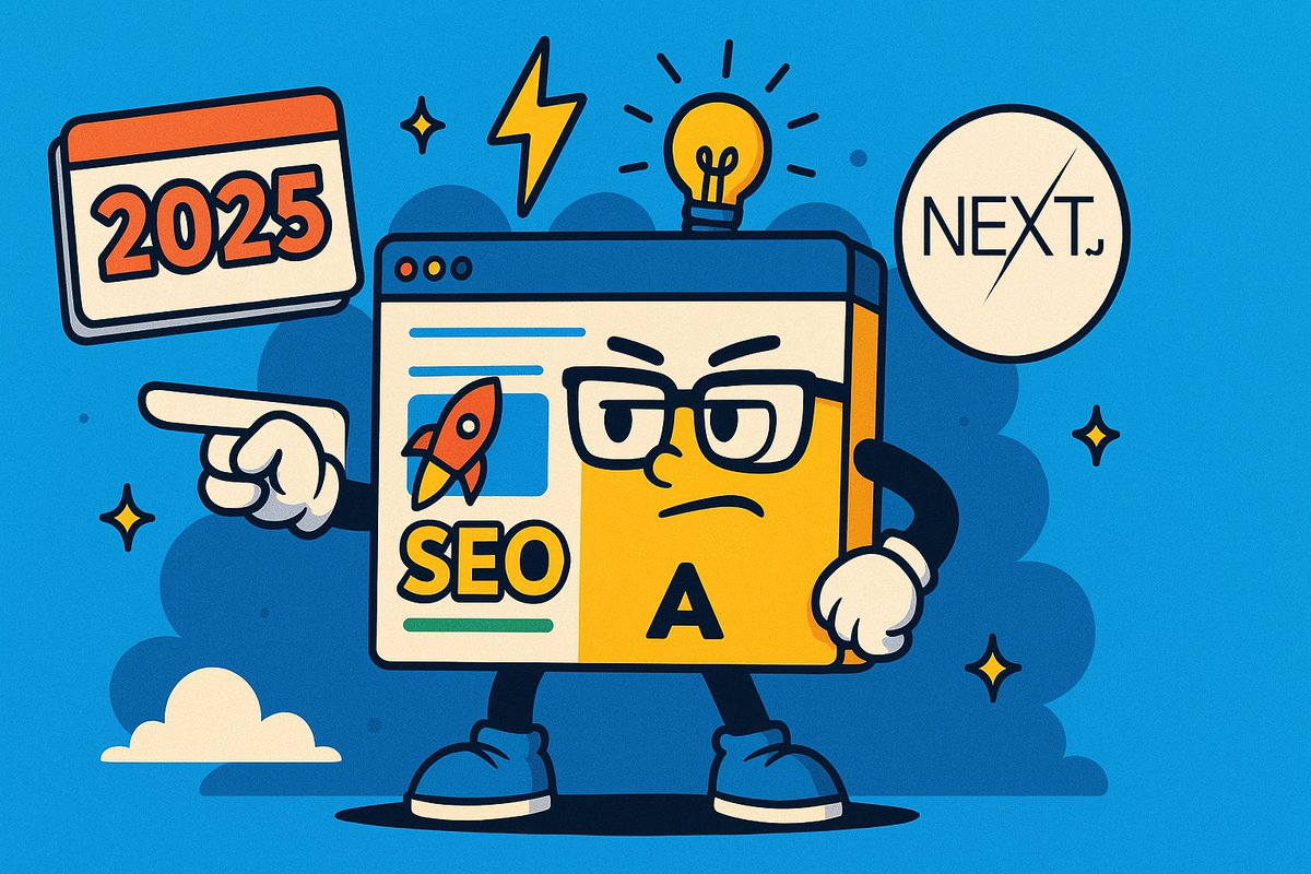 CookieDuster_N's tweet image. The next chapter? The @nextjs #SEO Playbook (2025 Edition) 🚀  were I turn those lessons into a repeatable SEO framework any brand can use. 

It’s about blending speed, structure, and search visibility into one recipe that scales. Because great storytelling deserves to be found.…
