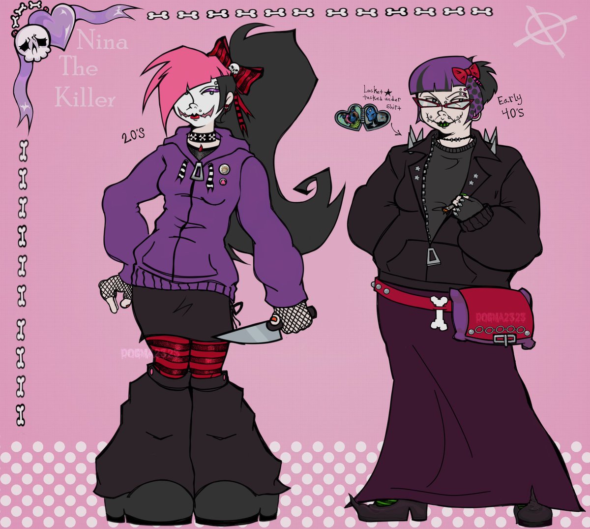 23DOGMA's tweet photo. Nina the killer age chart thing sorta

#ninathekiller #ninahopkins #creepypasta https://t.co/otsieBUjLh