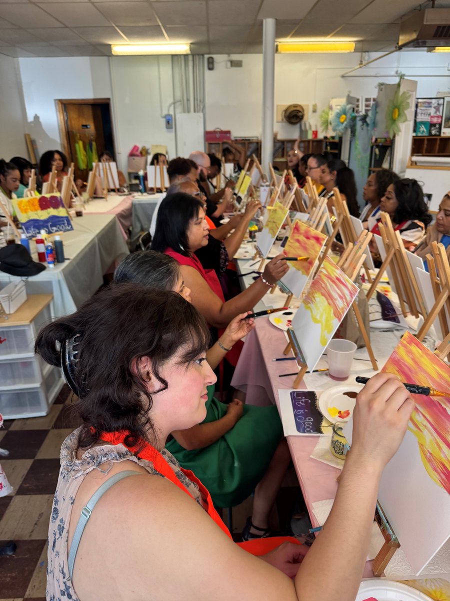 October is Head Start Awareness Month and we are highlighting our incredible head start team this whole week! Recently the staff at our Early Learning Center did some team building with a painting class. We love the creativity of our staff! #HeadStartMonth #HeadStartMatters