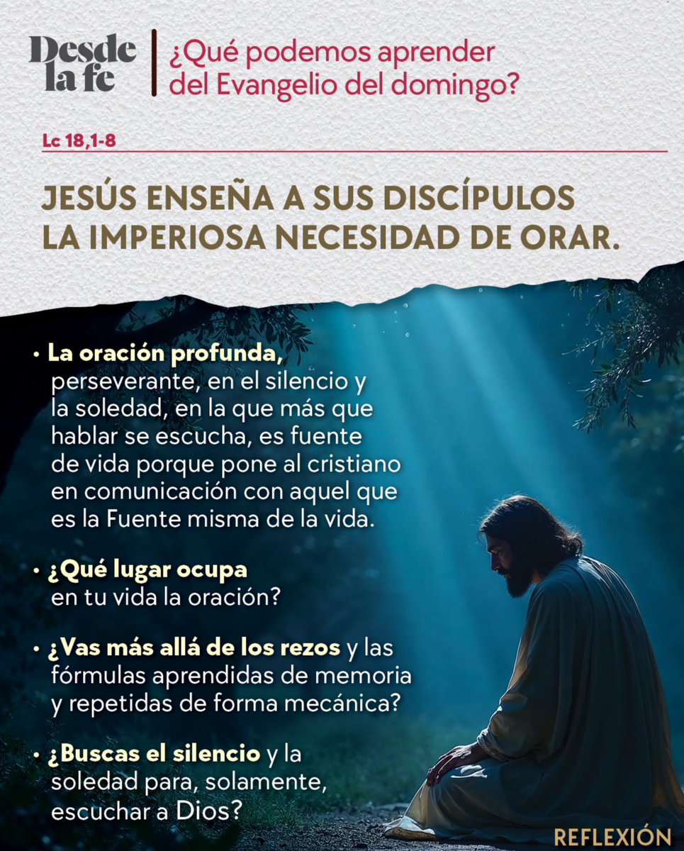 JESUSMAESTROVCV's tweet photo. La oración es un Encuentro con quien nos Ama siempre 
#CrecimientoEspiritualCIP https://t.co/enpWd3kcJF