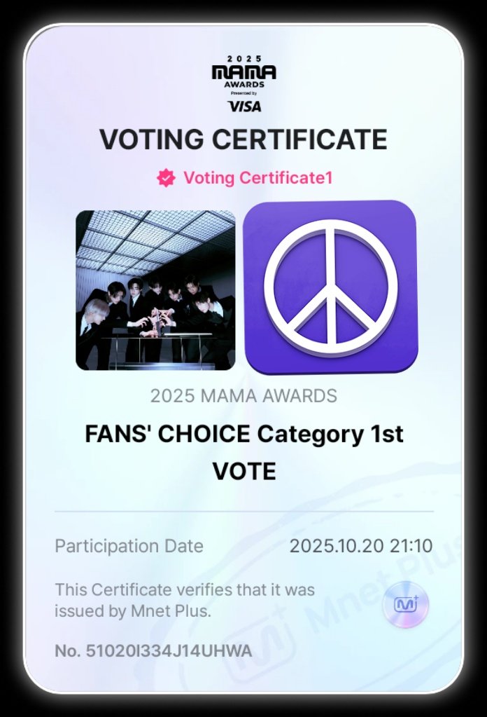 I vote for #enhypen on #2025MAMAVOTE