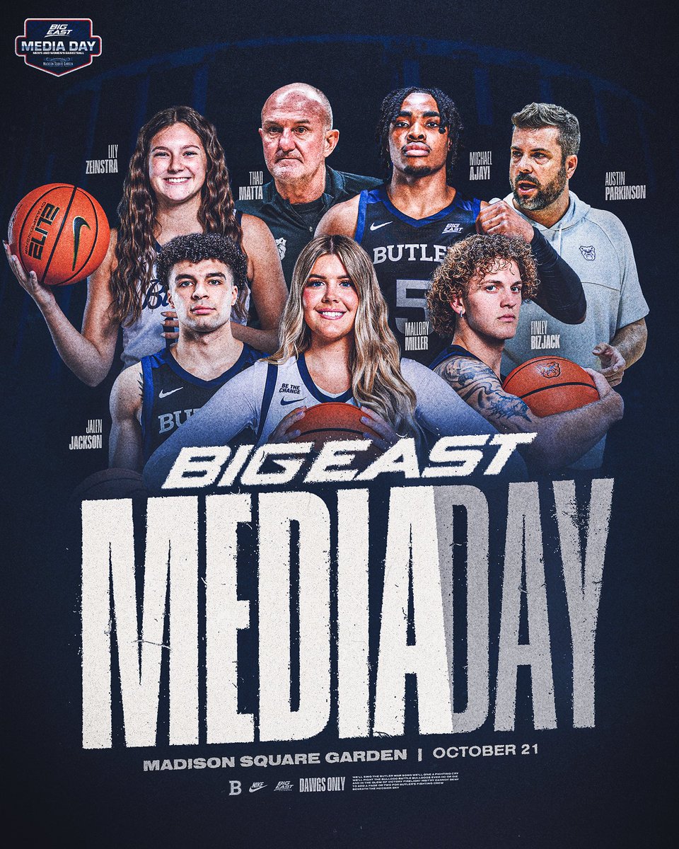 astone_37's tweet image. Big East Media Day 🎨👨‍🎨